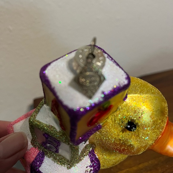 Sparkle Bright by Radko Glass Duck Ornament - Picture 10 of 10